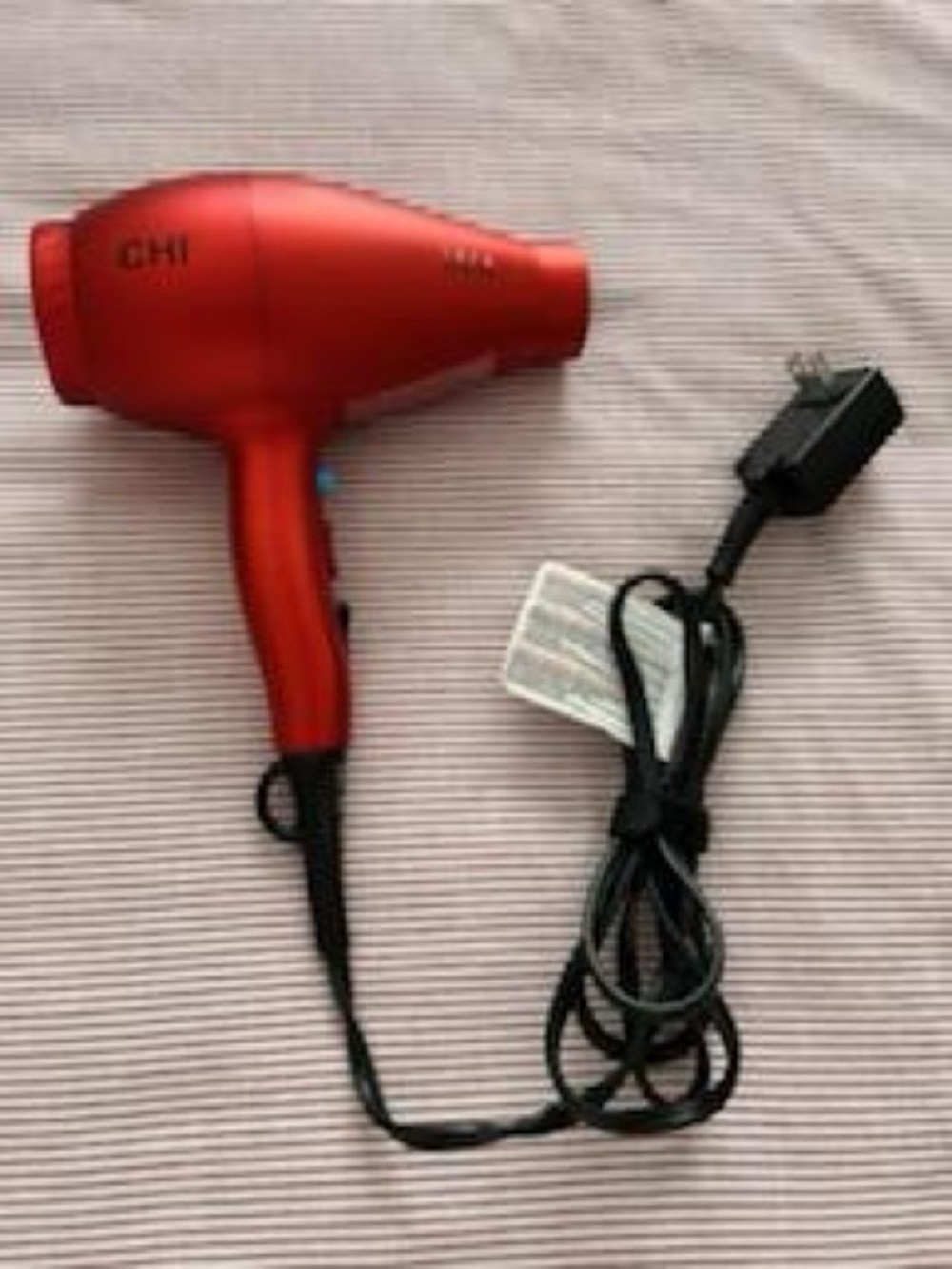 CHI Red Hair Dryer - Professional Styling Tool 1875